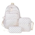 thumbnail image 2 of 2026 New Cute Bow Backpack 3-Piece Set, Cute Backpack Set Aesthetic Daypack Bow Rucksack, 2 of 4
