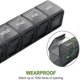 thumbnail image 3 of French Weekly Pill Organizer, 7 Days Pill Organizer with 14 Compartments, Pill Box Pill Box Weekly Pill Organizer - 2 Pieces (Black + White), 3 of 5