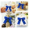 thumbnail image 4 of Dianli Gift Wrapping DIY Handmade Ribbon Bows 0.91in Small Satin Bow Trim for Gift Box Packaging Party Decorations Apparel Perfume Bottle Beverage Craft Accessories, 4 of 6