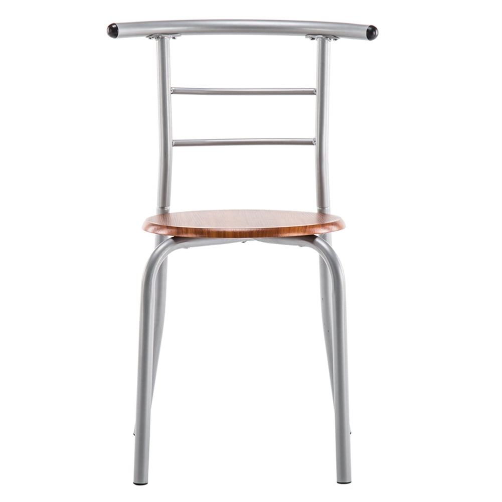 Kadyn Dining Table Set for 2, PVC Breakfast Table with Two Chairs, Kitchen Table and Chairs for Living Room, Light Brown Kadyn Dining Table Set for 2, PVC Breakfast Table with Two Chairs, Kitchen Table and Chairs for Living Room, Light Brown