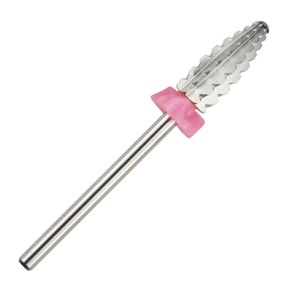 C & I Nail Drill Typhoon Style Efile for Electric File Machine, 1 Way Sharp File-Teeth for Acrylic Gel Nails Remove, Manicure Tools for Nail Techs Use, Right Hand Use Only