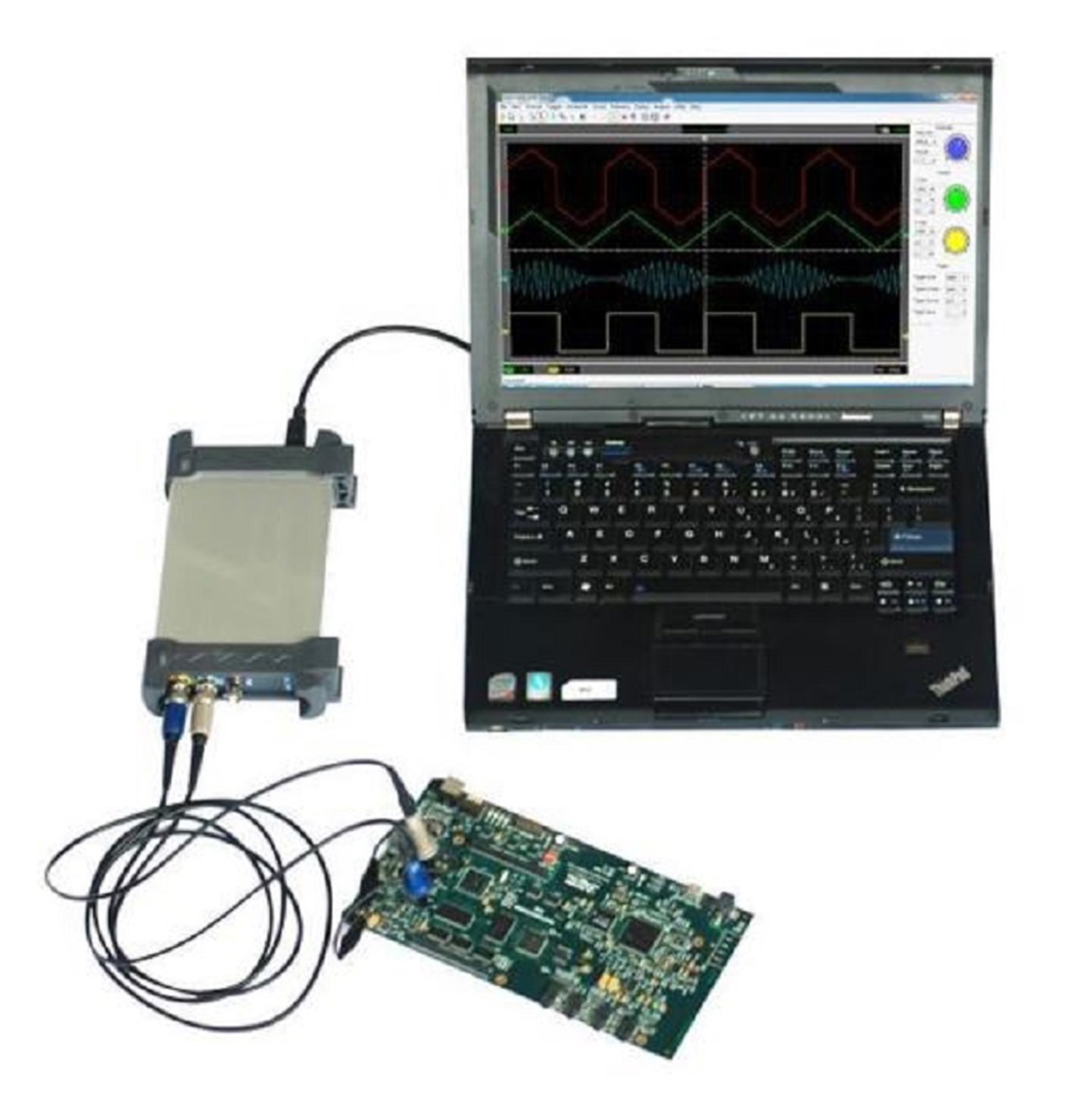6052BE Digital Multimeter Oscilloscope Handheld Portable PC Logic Analyzer Tester 2-Channel USB Virtual Oscilloscope