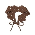 thumbnail image 2 of Helii Women's Crochet Head Scarf Head Wrap – Handmade Knotted Kerchief Hair Scarf, Floral Tie Back Bandana Headband, Boho Vintage Hair Wrap for Music Festival Coffee,One Size, 2 of 7