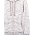 thumbnail image 3 of A2Y Women's Causal Basic Simple Zip Up Hoodie Sweat Jacket Marled Charcoal L, 3 of 5