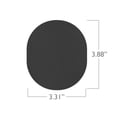 thumbnail image 2 of RightCare CGM Adhesive Patch made with KT Tape, Universal, Covered Oval, Black, Bag of 25, 2 of 10