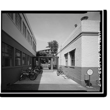 Historic Print, Walt Disney Studios, Process Laboratory, Corner of Buena Vista Street & Alameda Avenue, Burbank, Los Angeles County, CA - 7, 16" x 20"