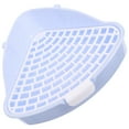 thumbnail image 6 of Rabbit Potty,Rabbit Litter Box Bunny Triangle Potty Trainer Corner Plastic Litter Box, 6 of 12