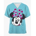 thumbnail image 2 of Women Disney Mickey Mouse Print Shirt Casual Short Sleeve Female O-neck Slim T-Shirt Streetwear Lady Sprint shirt Tops ChildrenL Gao Jinjia LED, 2 of 2