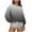 Black, variant on DAFPZW Sweatshirt for Womens Fashion Casual Crew Neck Long Sleeve Pullover Fall Ombre Print Ladies Oversized Tops
