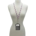 thumbnail image 7 of RFID Blocking ID Printed Lanyard Premium Leather Badge Holder with Neck Strap RFID P 4561 (C), 7 of 7