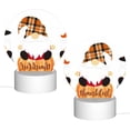 thumbnail image 2 of Naloa Autumn Gnomes Acrylic LED Night Light Custom LED Lights Personalized Nightlight Customized Gifts for Family Couples Friends, 2 of 9