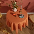 thumbnail image 5 of Hometravel Halloween Orange Pumpkin Tablecloth, Horror Theme Party Supply, Durable Washable Decor for Indoor, Outdoor Dining Table, Kitchen, 5 of 7