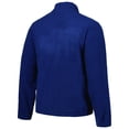 thumbnail image 3 of Men's G-III Sports by Carl Banks Navy Kansas Jayhawks Pinch Runner Half-Zip Top, 3 of 3