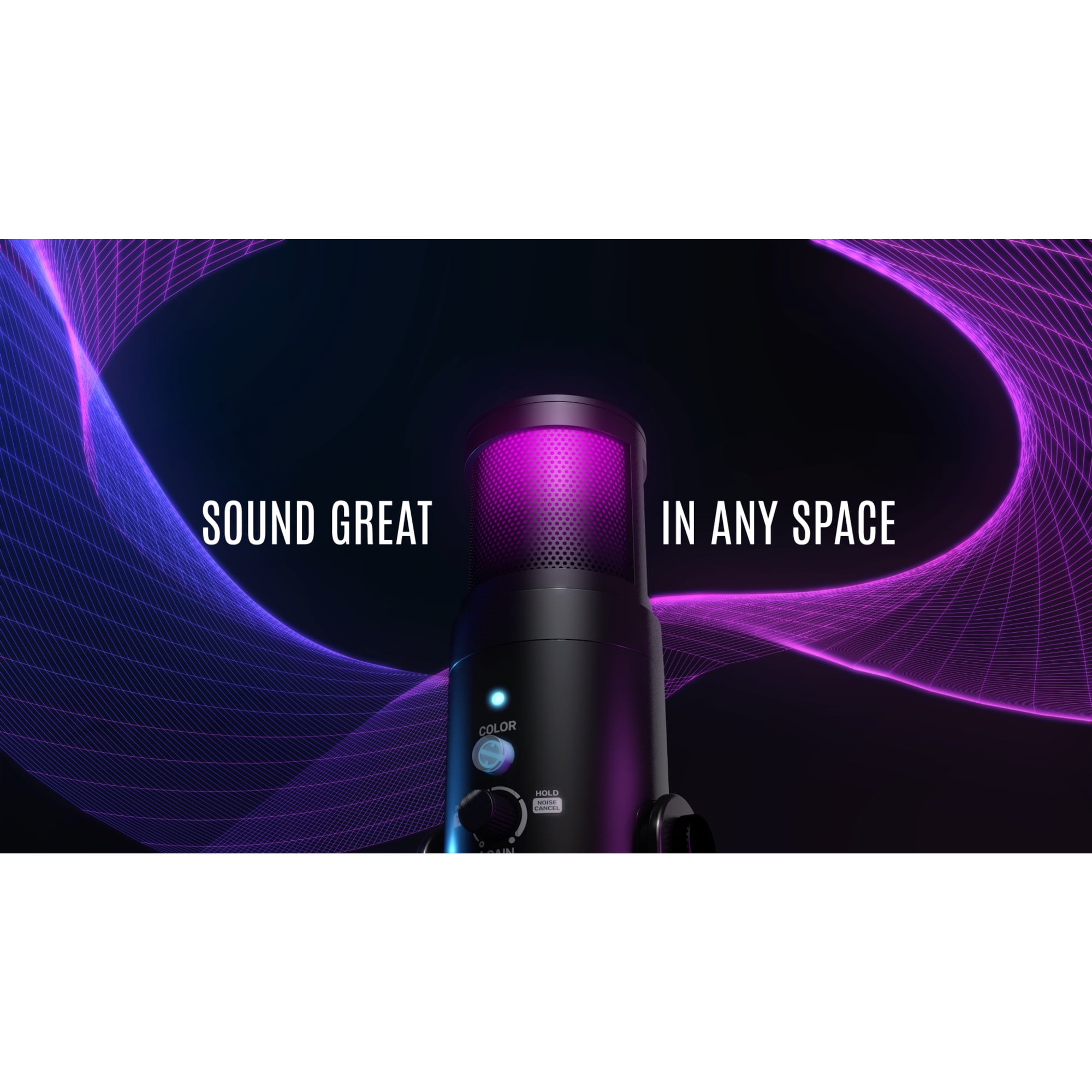 Vivitar Podcast and Social Media Condenser Recording USB Microphone 