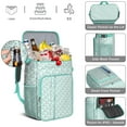 thumbnail image 4 of Colorful Sea Creatures and Fish Backpack Cooler, Leakproof Insulated Cooler Bag, Waterproof Lunch Backpack for Ocean Trips, Beach Days, 4 of 4