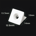 thumbnail image 7 of 50 Pcs Drawer Supports, White Plastic Drawer Bottom Sagging Repair Fixing Mending Wedges with Screws for Furniture, 7 of 7