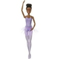 thumbnail image 6 of Barbie Ballerina Doll in Purple Tutu with Black Hair, Brown Eyes, Ballet Arms & Sculpted Toe Shoes, 6 of 7
