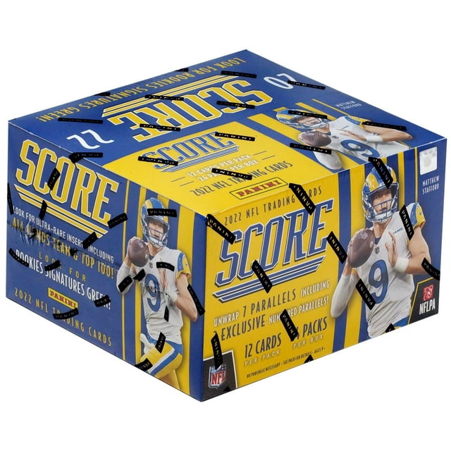 NFL Panini 2022 Score Football Trading Card RETAIL Box (24 Packs