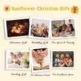 thumbnail image 4 of Sunflower Blanket Christian Gifts for Women Men 60×80 Inch, God Says You are Religious Throw Blankets for Couch Bed, Soft Cozy Inspirational Scripture Bible Verse Blanket for Kids Adults, 4 of 5