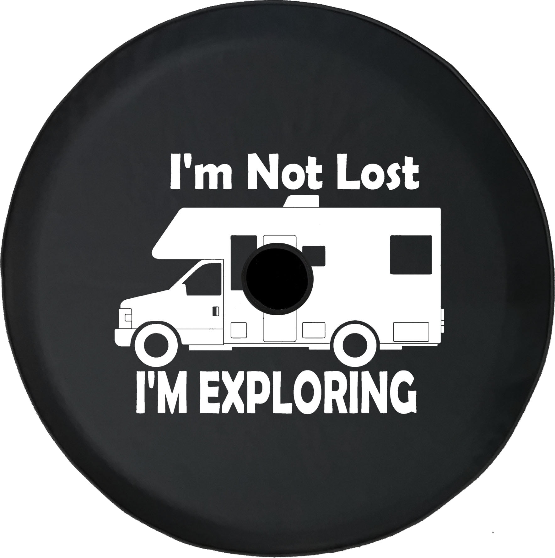 Black Tire Covers Tire Accessories for Campers, SUVs, Trailers