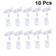 thumbnail image 3 of SKISUNO 10Ud Etiquetas Clip Plástico Transparente Para Precio En Tienda Supermercado Práctico, 3 of 5