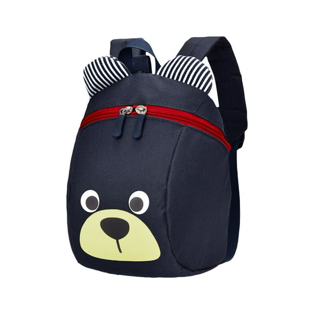 Precioso Anti-perdido de dibujos animados con forma de oso para niños, mochila para niños, mochila de tela Oxford, Unisex, niñas, niños, mochilas escolares de viaje Kearding WJU0711-02B