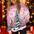 thumbnail image 2 of Girls Long Sleeve Tops, Toddler Sweatshirt with Print and Pocket, 2 of 7