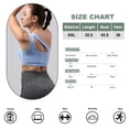 thumbnail image 2 of Ropa interior deportiva de un hombro para mujer, 2 piezas, ropa interior para ejercicio y Yoga, top corto Sexy con soporte medio, 2 of 5