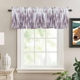 thumbnail image 2 of Purple Vintage Rod Pocket Curtain Valance, Striped Painting Retro Abstract Art Farmhouse Window Valance for Living Room, Bedroom, Kitchen 42"W x 12"L, 2 of 9