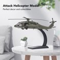thumbnail image 3 of Diecast Attack Helicopter Model with Sound and Light, Simulated and Vivid for Collection Display, 3 of 7