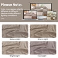 thumbnail image 6 of JIATER Couch Covers for L Shaped Sectional Sofa Covers 2-Piece Stretch Throw Sofa Slipcovers,Khaki, 6 of 8