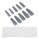 thumbnail image 4 of Uñas postizas de ataúd extralargas, 10 piezas de uñas postizas de cobertura completa, uñas postizas de ataúd probadas profesionalmente, 4 of 5