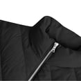 thumbnail image 7 of ZHUGeLI Women Cropped Puffer Jacket Winter Warm Lightweight Quilted Twill Coats Long Sleeve Stand Collar Zip Up Short Jacket, 7 of 7