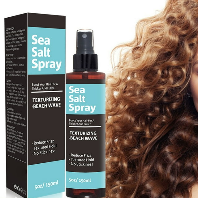 Spray de sal marina, spray de peinado de 150 ml de livienda fácil de Limpiar 150 ml de Largo para Uso Diario