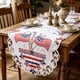 thumbnail image 1 of Independence Day Table Runner Decorative Tablecloth Home Layout Living Room Coffee Table Kitchen Table Linen, 1 of 7