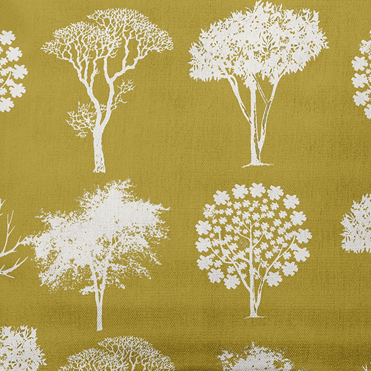 Simply Daisy 14" x 20" Field of Trees Decorative Throw Pillow, Muted Gold