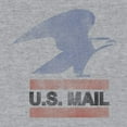 thumbnail image 3 of Tee Luv Men's U.S. Mail Eagle Postal Service Hoodie - Hooded USPS Logo Sweatshirt (XL), 3 of 4