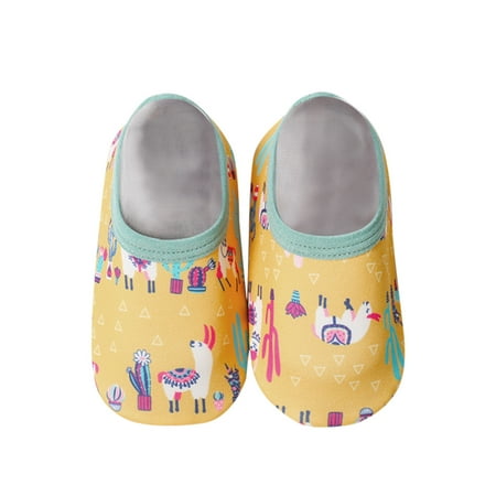 

Shoes For Kids Baby Kids Boys Girls Animal Prints Cartoon The Floor Socks Barefoot Aqua Socks Non-Slip Shoes