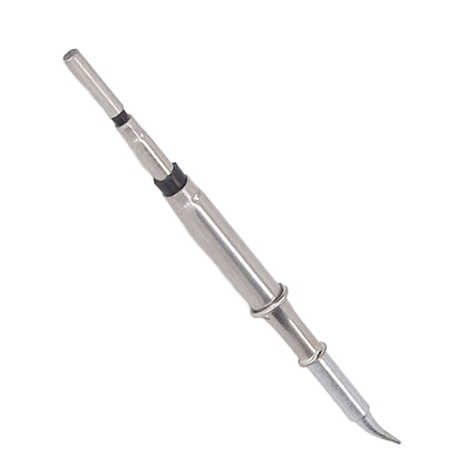 Punta de soldador de acero inoxidable, repuesto de Metal Mini integrado para piezas C115, accesorios S20 IS, punta puntiaguda en codo
