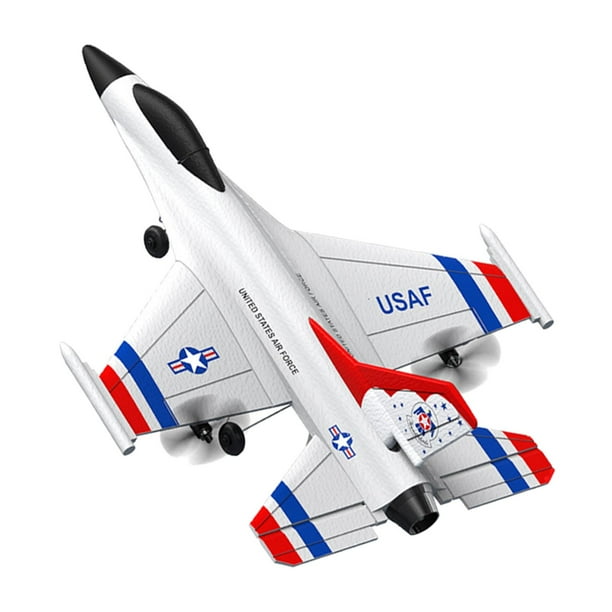 Modelo De Aviones RC, Juguete Volador De Lanzamiento De Espuma Para Regalos Para Cumplea?os, Ni?os, Tres Canales Sunnimix Avión planeador RC