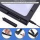 thumbnail image 3 of Reading Magnifying Glass for Seniors - Illuminated Desk Magnifying Lamp - 25X Rectangular Magnification, 3 of 4