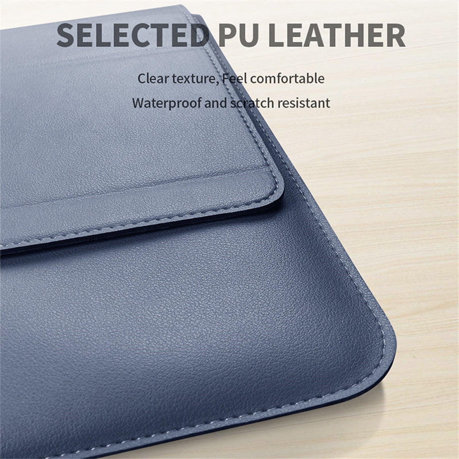 COM1950s Universal 13-14 Inch Laptop Sleeve with Adjustable Stand,Portable Laptop Bag for Travel,Multifunctional Protective Case Featuring Magnetic Closure and Accessory Storage