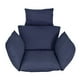 thumbnail image 1 of Almohadillas colgantes de mimbre para bañera, cojín antideslizante y suave para mecedora sin soporte Azul oscuro, 1 of 9
