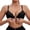 Black, variant on Deep V Petal Bras for Women No Underwire Soft Wireless Bras Comfort Seamless Bralettes with Extender