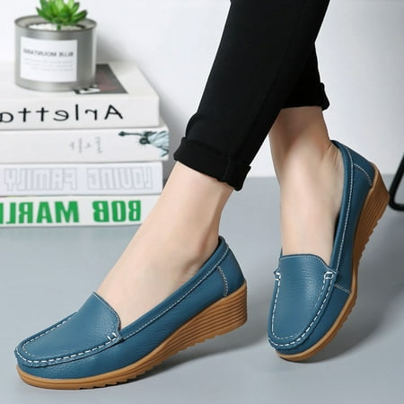

Women s Ladies Ankle Flat Loafers Slip On Flock Roman Casual Shoes Note Please Buy One Or Two Sizes Larger