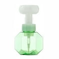 thumbnail image 1 of Ruiboury Bouteille en Mousse en Forme de Fleur 300 ml Bouteille Distributrice de Mousse pour les Mains Distributeur Vide Portable de Voyage, Vert Transparent, 1 of 7