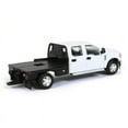 thumbnail image 2 of SpecCast 52602 1 by 64 Ford F250 Crew Cab Super Duty Pickup Truck with Flatbed Pickup - White, 2 of 4