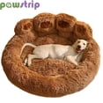 thumbnail image 2 of Fluffy Dog Bed Soft Cozy Pet Sleeping Cushion For Small Medium Large Dogs Cats Thicken Warm Winter Dog Kennel Pet Accessories ShopWise Round, 2 of 13