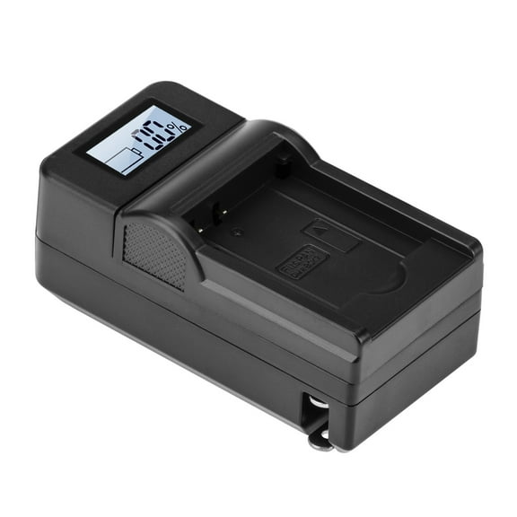 Green Extreme Compact Smart Charger with LCD Screen for Panasonic DMW-BCK7