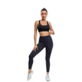 thumbnail image 5 of RUNNING GIRL Women’s Medium Support Sports Bra Crisscross Back, Removable Pads Wireless Yoga Bra, Breathable Workout Gym Top, 5 of 7